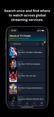 Movie & TV Finder screenshot