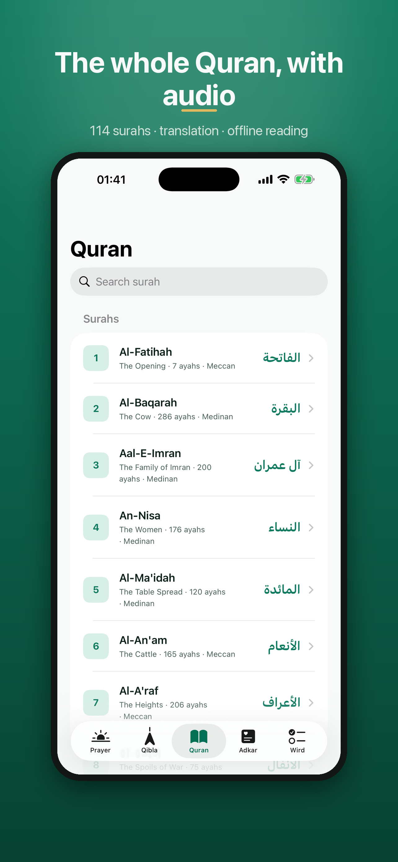 Noor — Prayer Times & Qibla screenshot 2