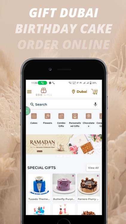 GDO Gifts: Cakes & Flowers