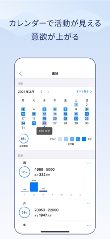 文字数カウントメモ iPhone screenshot 2
