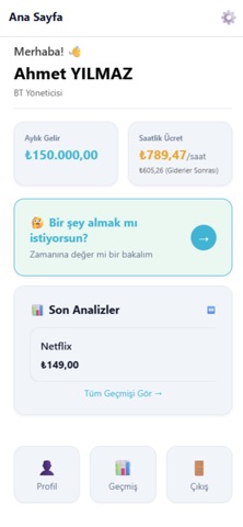 Should I Buy It? – AI Finans screenshot