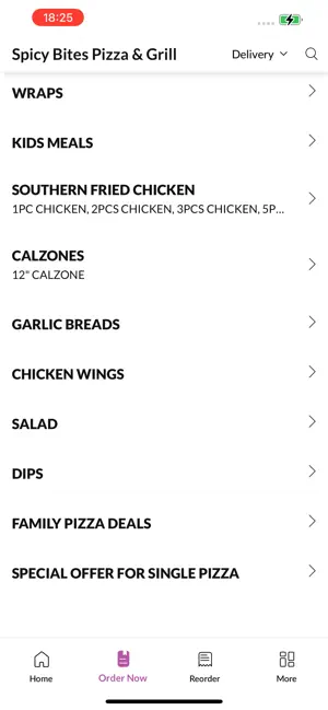 Spicy Bites Pizza & Grill. screenshot 3