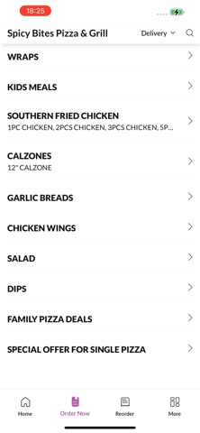 Spicy Bites Pizza & Grill. Screenshot 3 of 4
