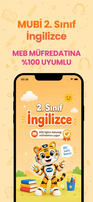 Mubi : 2. Sınıf İngilizce screenshot 1