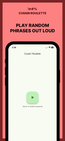 Cussin' Roulette screenshot