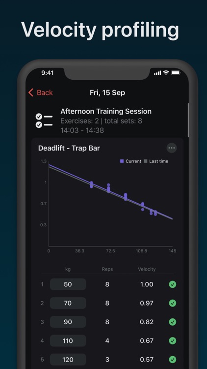 Metric - Barbell Tracker screenshot-7