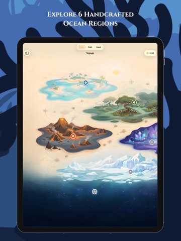 Ocean's Bounty - Fishing Game iPad screenshot