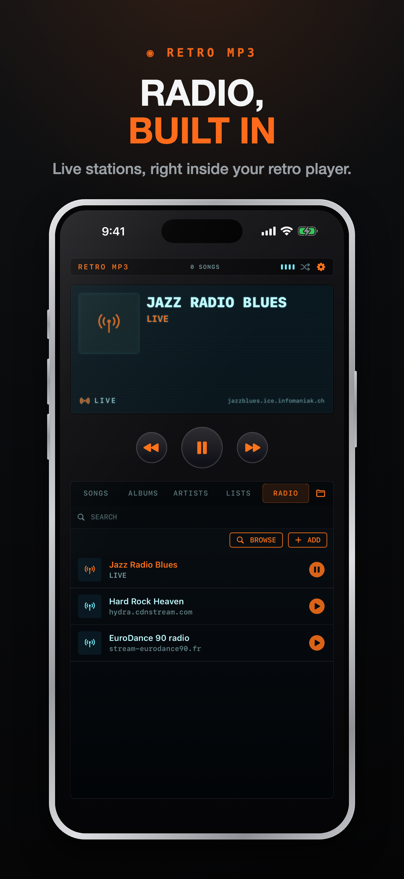 Retro MP3 Pocket screenshot 4