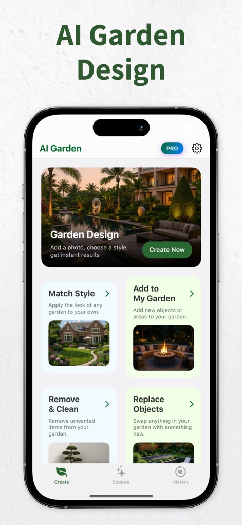 AI Garden Design - Landscaping - Graphics & Design App | MWM