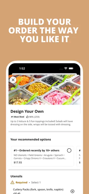 Crisp Salads App screenshot 2