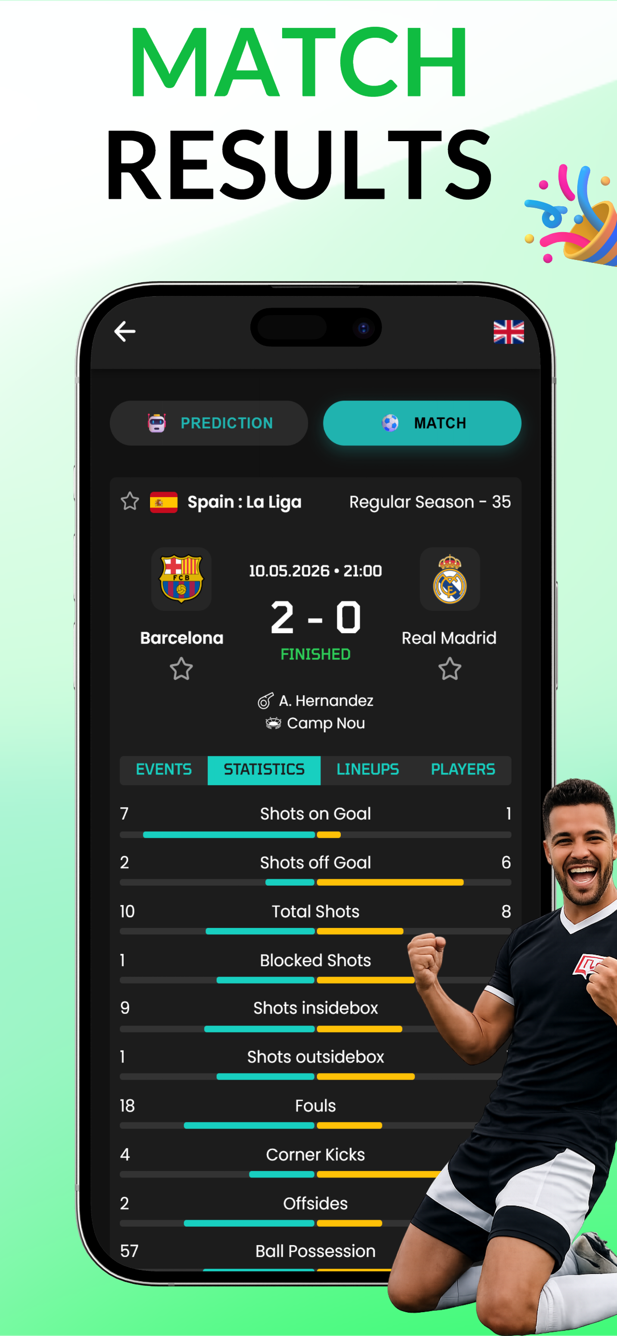 GoalVision AI Soccer Predictor screenshot 3