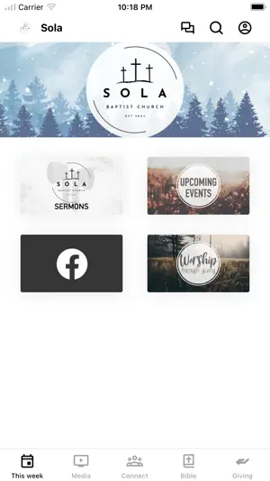 Sola Baptist Church screenshot 1