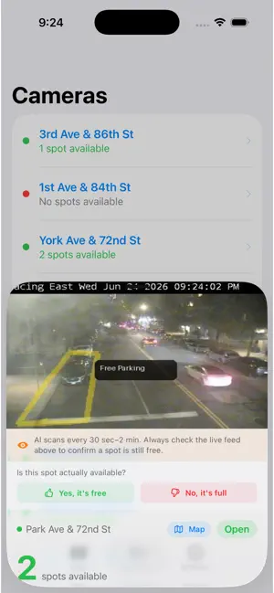 ParkSignal NYC iPhone screenshot 3