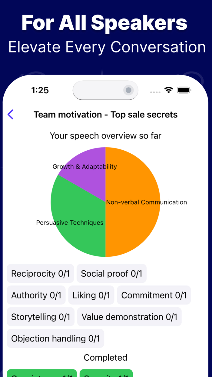 Stage Master Speak, Impress