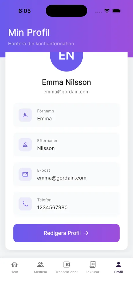 Kassaportal för föreningar screenshot 6