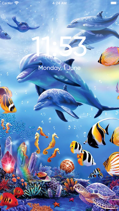 Aquarium 3D: Live Wallpapers Screenshot