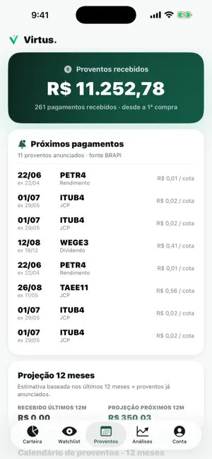 Virtus: Gestão de Patrimônio screenshot 3