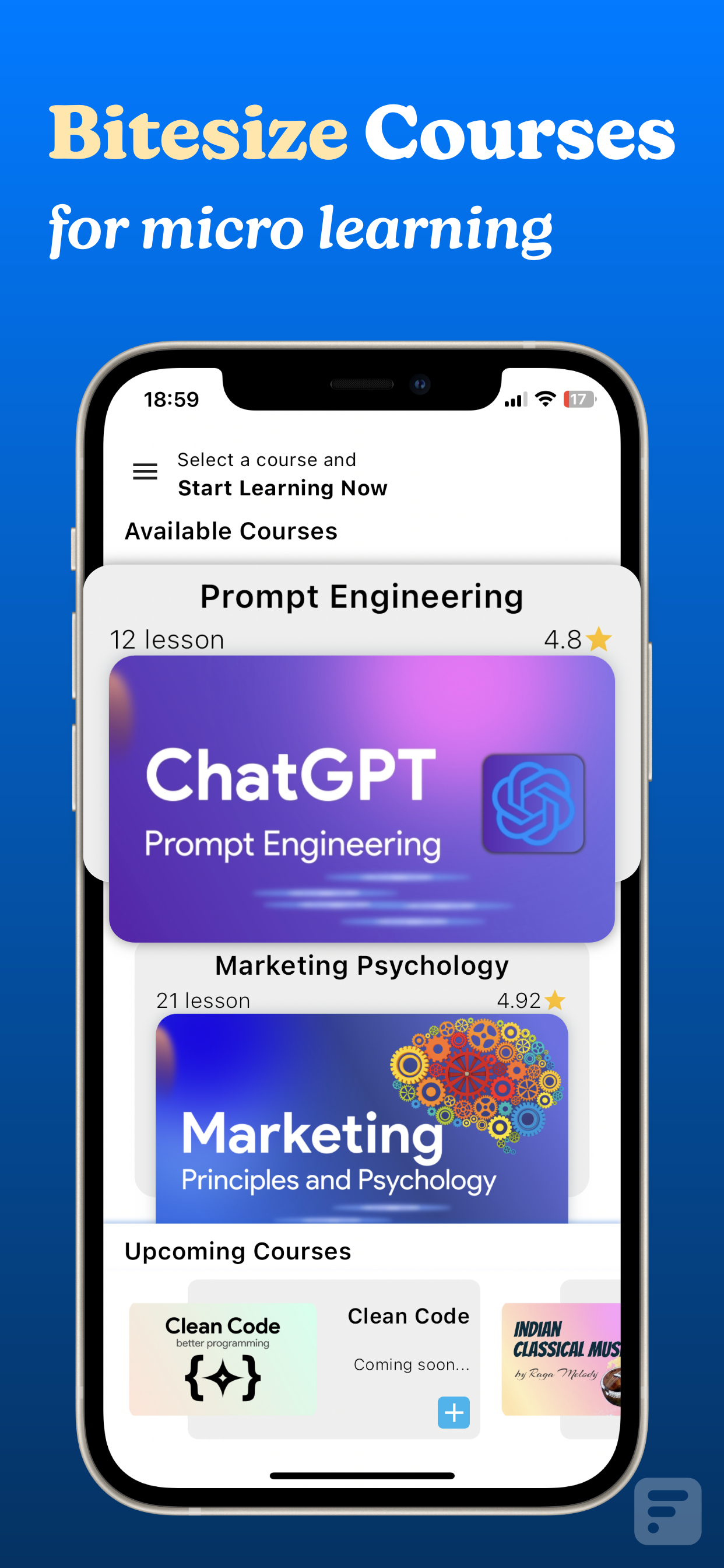 Flitm: online learning courses
