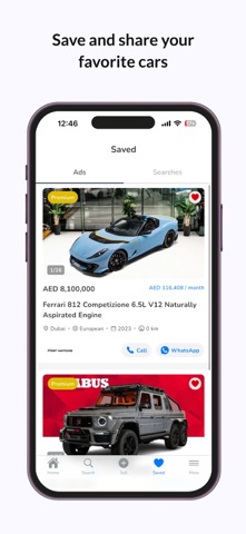 DubiCars | Used & New Cars UAE iPhone screenshot