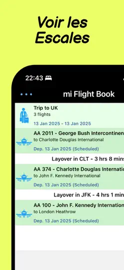 Capture d'écran de Flight Tracker Pro | Fly Radar sur iPhone 6