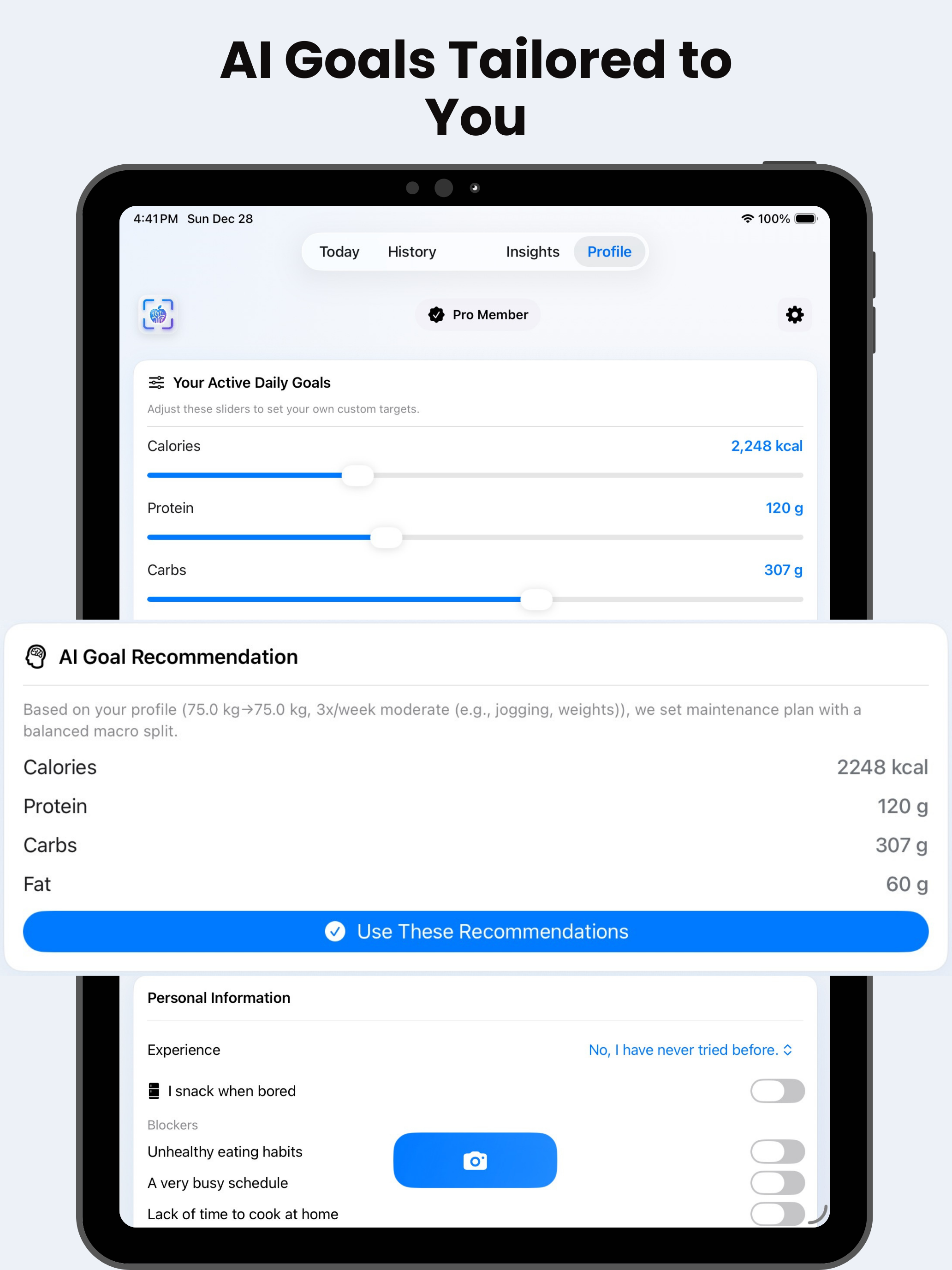 Calories AI: Calorie Counter screenshot 8