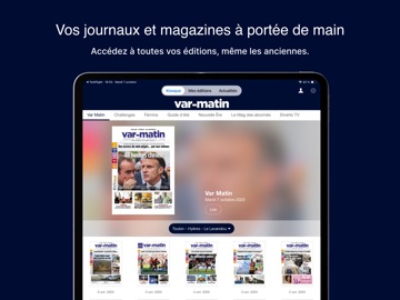 Var-Matin Numérique iPad screenshot 1