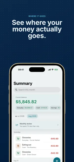 Budget Tracker: Bolsillo screenshot 1