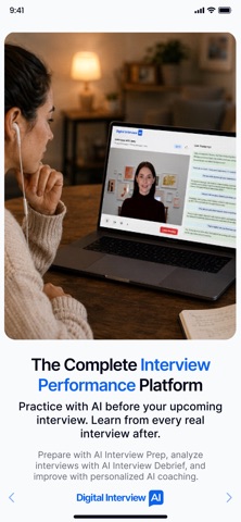 Digital Interview AI iPhone screenshot