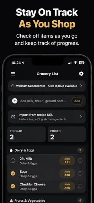 Cartly: Grocery List screenshot 4
