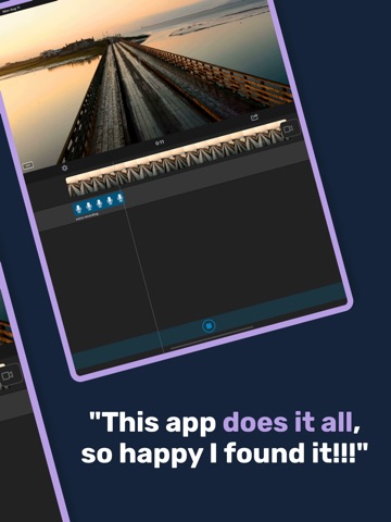 Voice Over Video iPad screenshot