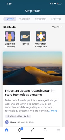 App screenshot
