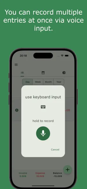 Wubuut: AI Expense Tracker screenshot 1