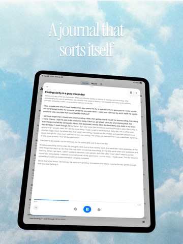 Walky Talky - AI Voice Notes iPad screenshot