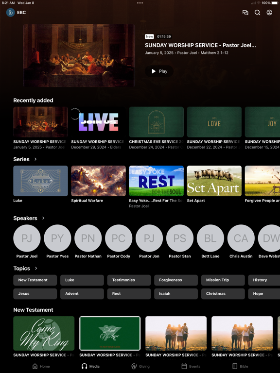 Screenshot #5 pour Eliot Baptist Church