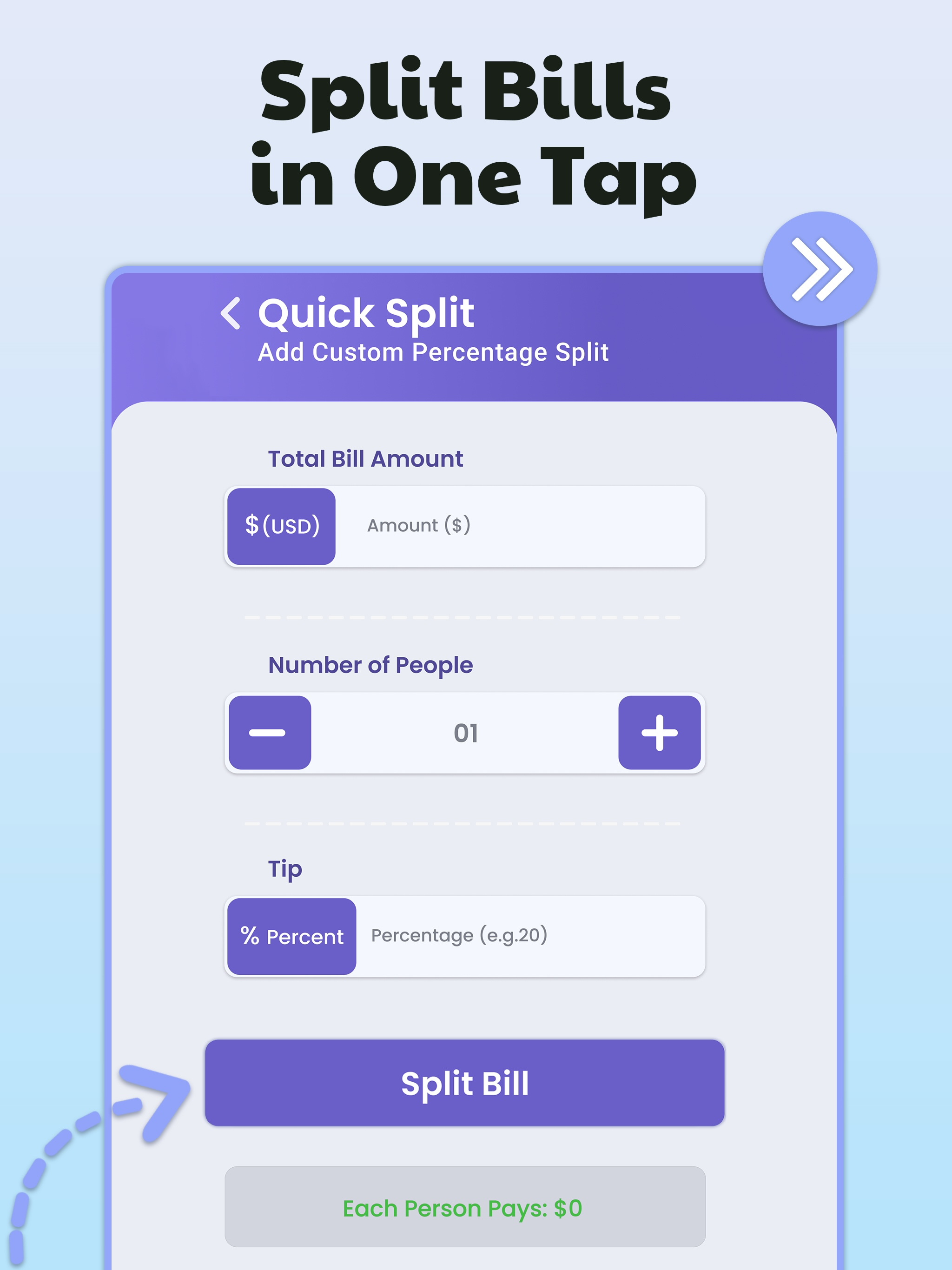 Split Bill: Split Payments App