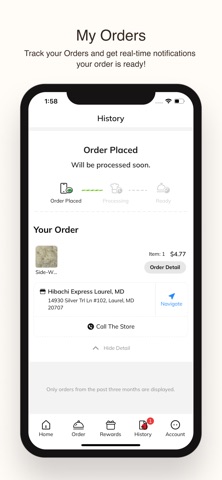 Hibachi Express Laurel screenshot
