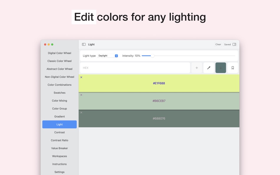 #5. Color Wheel (macOS) 由: Roman Sevastyanov