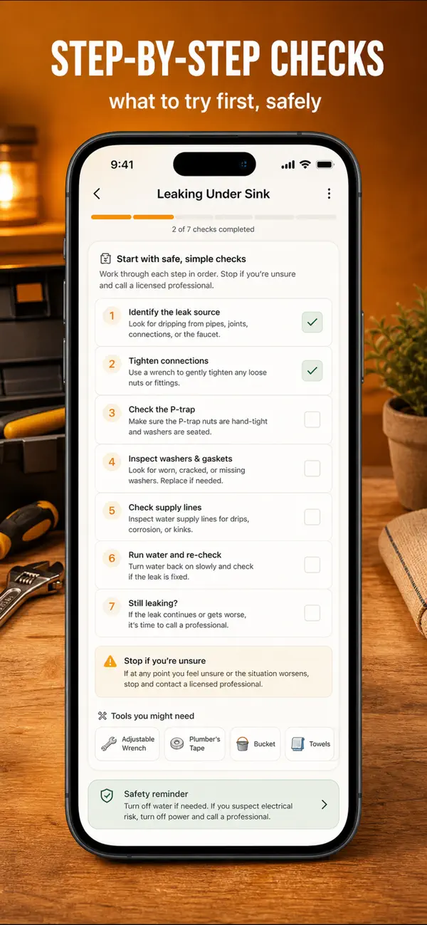Screenshot #2 pour HomeFix - Réparer Appareil IA