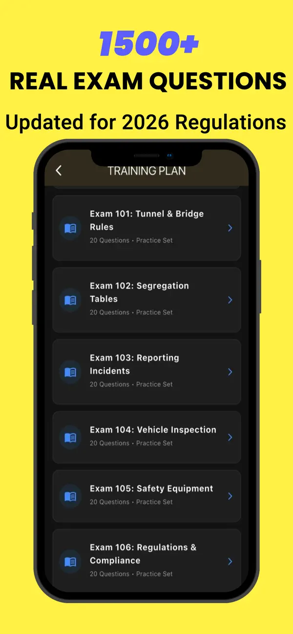 Screenshot #3 pour CDL HazMat: Audio Prep 2026
