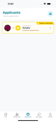 ResQ animal adoption iPhone screenshot