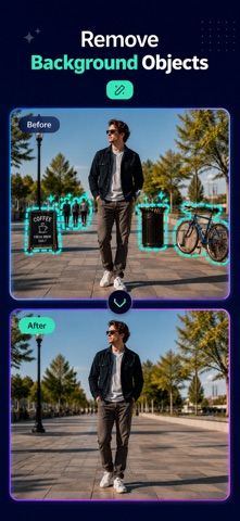 Remove Object: AI Photo Eraser iPhone screenshot