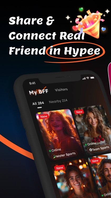 Hypee: Chat, Connect & Share