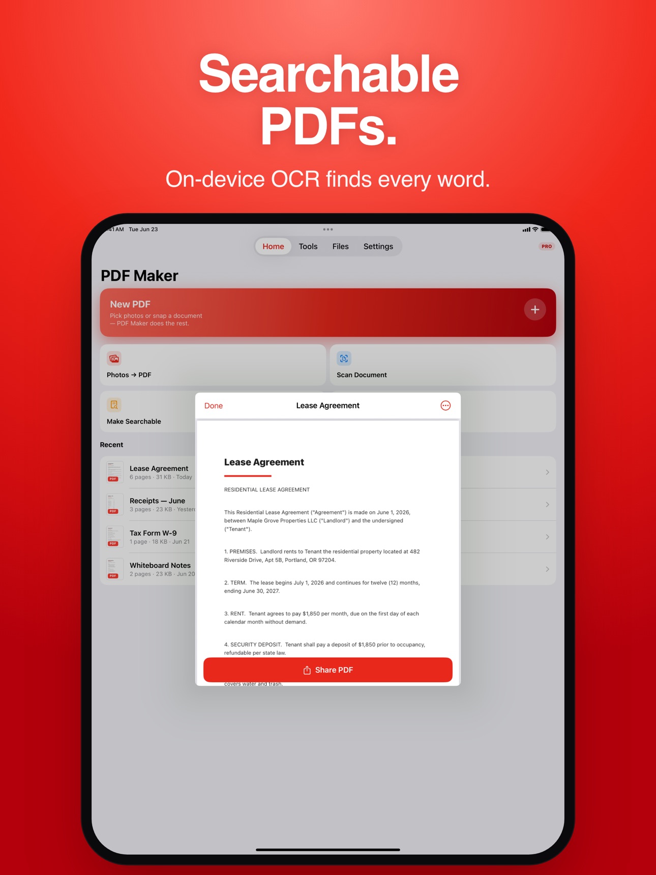Screenshot 11 of Image to PDF, Scanner & OCR