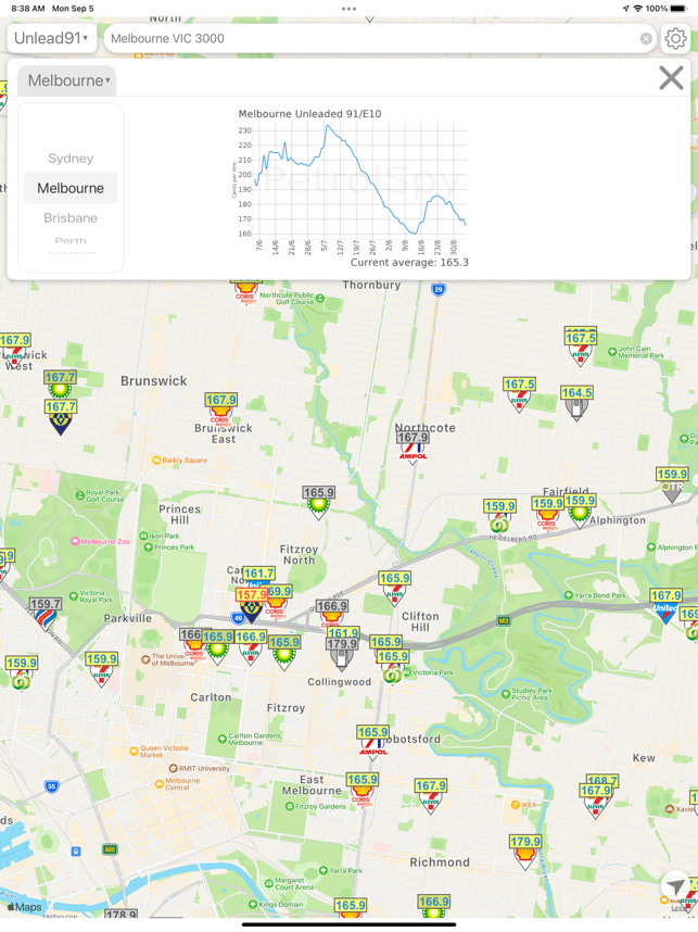 ‎Petrol Spy Australia Screenshot