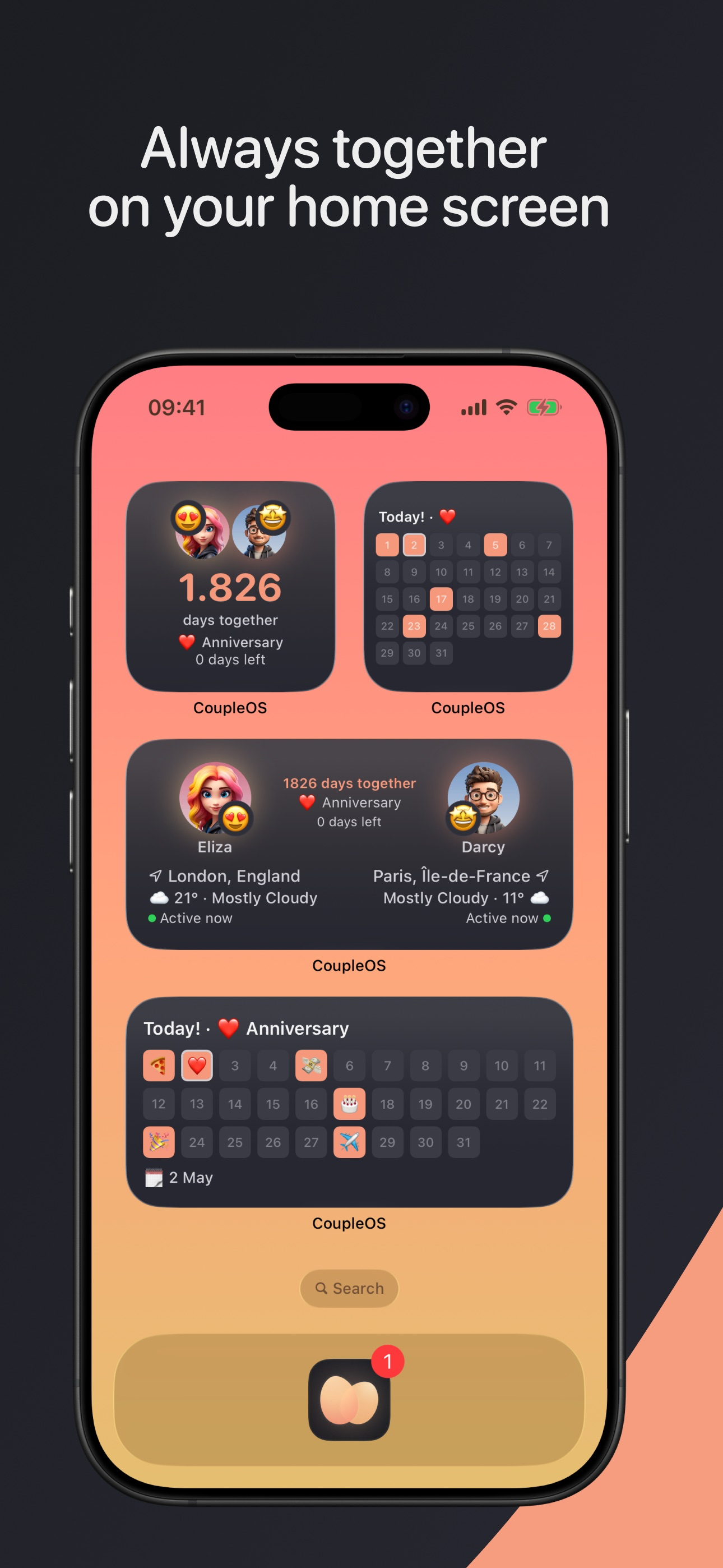 CoupleOS: Widgets for Two screenshot 5