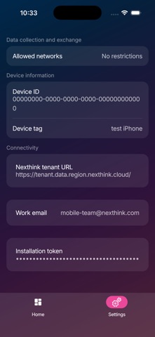 Nexthink Mobile screenshot