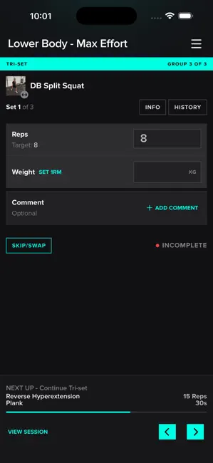 Lumin Sports iPhone screenshot 3