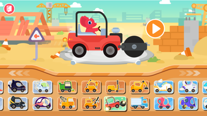 Dinosaur Car games for kids Screenshot