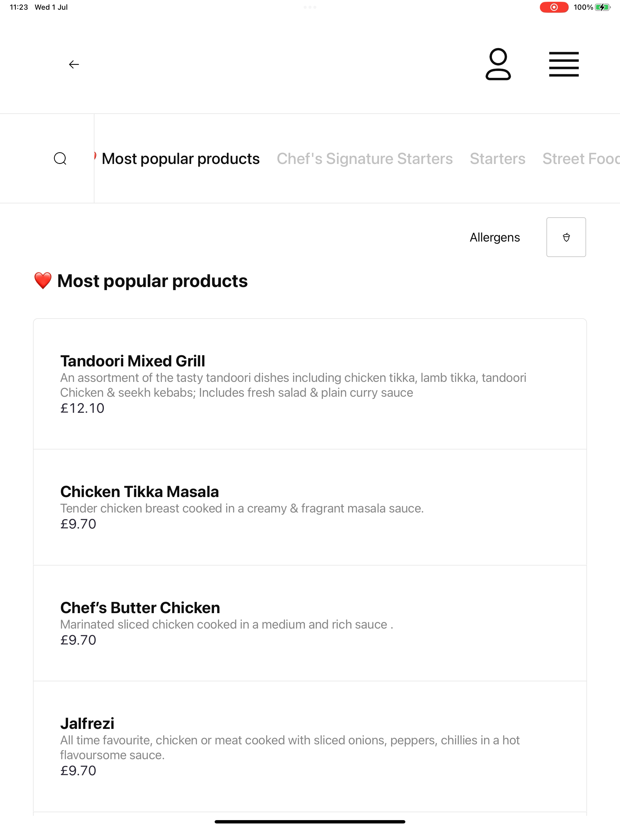 Tiffin Takeaway screenshot 14