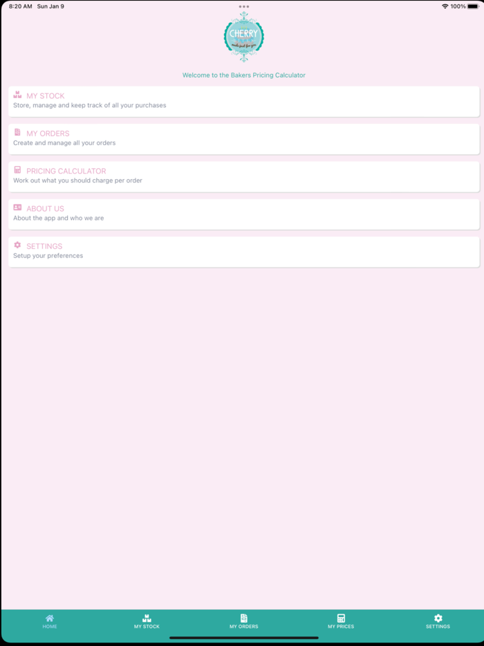 Bakers Pricing Calculator